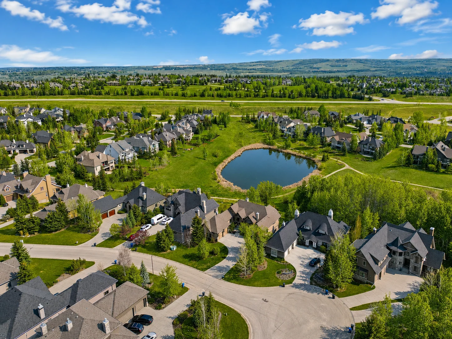A community setting in the Calgary area